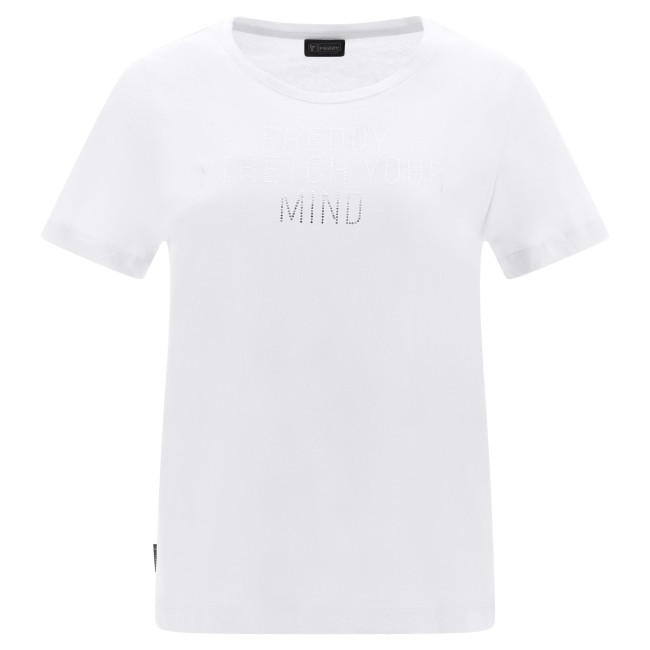 FREDDY W Short Sleeve T-Shirt S/S (S3WBCT7-W) ΜΠΛΟΥΖΑ