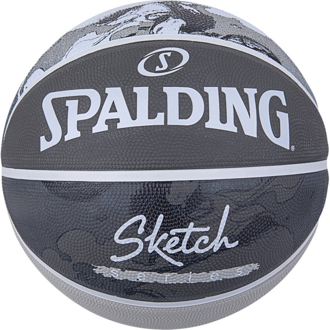 SPALDING Sketch Jump Rubber Basketball (84-382Z1) ΜΠΑΛΑ 