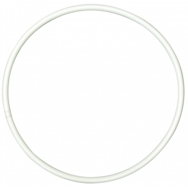 ΑΘΛΟΠΑΙΔΙΑ Στεφάνι Ρυθμικής Πλαστικό 65cm 009.8005-Λευκό Λευκό