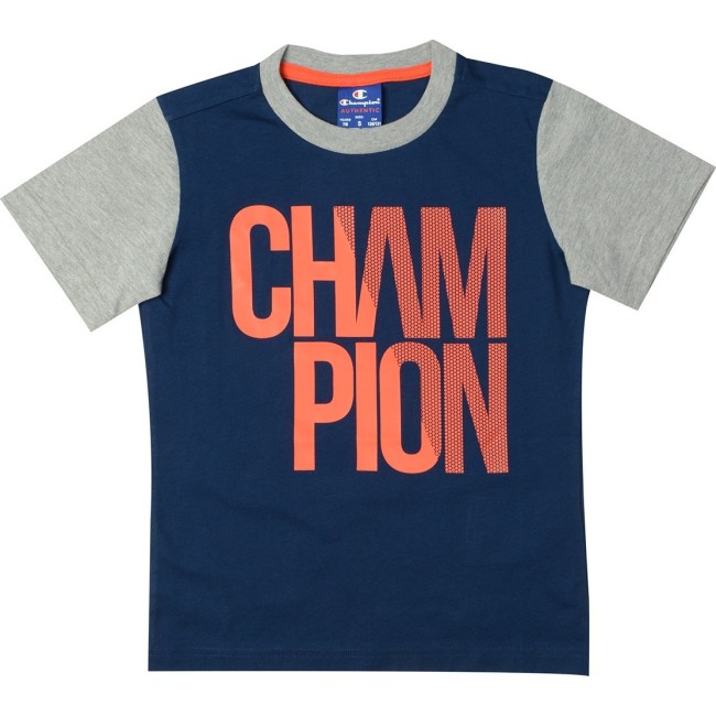 Champion Crewneck T-Shirt Παιδική Μπλούζα MNB/OXGM 304617-BS508