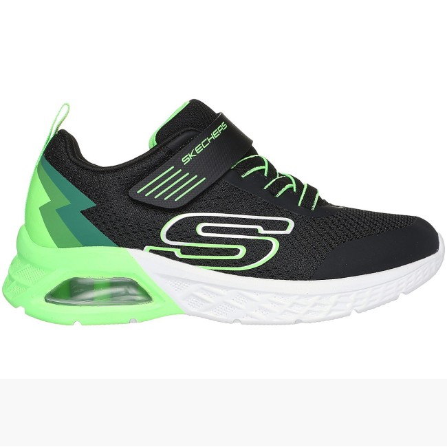SKECHERS JR Gore & Strap Sneaker (403932L-BKLM) ΥΠΟΔΗΜΑ