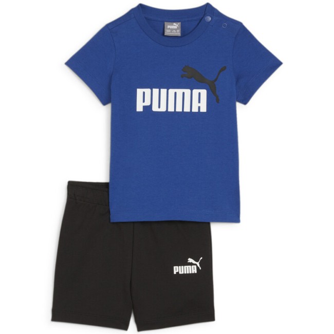 PUMA JR INF Minicats Tee & Shorts Set B (845839-18) ΣΕΤ ΒΡΕΦΙΚΟ
