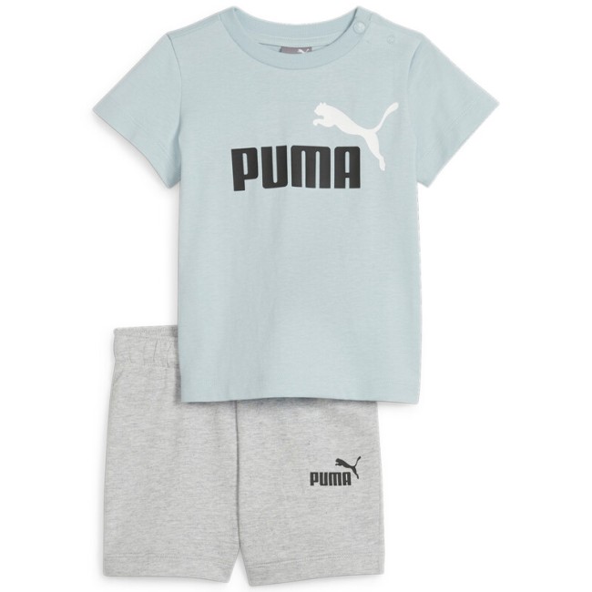 PUMA JR INF Minicats Tee & Shorts Set B (845839-22) ΣΕΤ ΒΡΕΦΙΚΟ