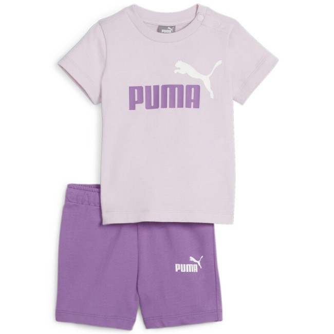 PUMA JR INF Minicats Tee & Shorts Set B (845839-59) ΣΕΤ ΒΡΕΦΙΚΟ