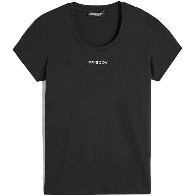 FREDDY W Short Sleeve T-Shirt S/S (S4WBCT1-N) ΜΠΛΟΥΖΑ