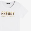 FREDDY W Short Sleeve T-Shirt S/S (S4WTEET5-W) ΜΠΛΟΥΖΑ