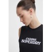 SUPERDRY W D3 SDCD SPORT LUXE GRAPHIC FITTED TANK (W6011834A-3B1) ΑΜΑΝΙΚΟ